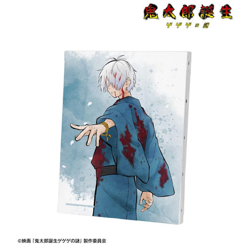 "The Birth of Kitaro: The Mystery of Gegege" Original Illustration: Kitaro's Father – "The Back of a Fighting Father" Ver. F0 Canvas Board