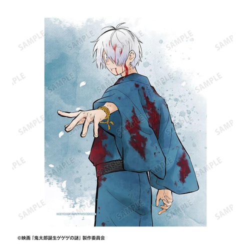 "The Birth of Kitaro: The Mystery of Gegege" Original Illustration: Kitaro's Father – "The Back of a Fighting Father" Ver. F0 Canvas Board