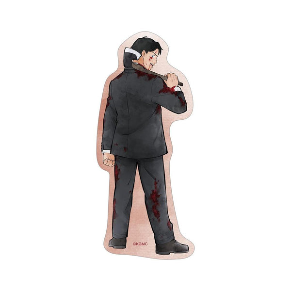 『鬼太郎誕生 ゲゲゲの謎』描き下ろし 水木 戦う父の背中ver. ダイカットステッカー