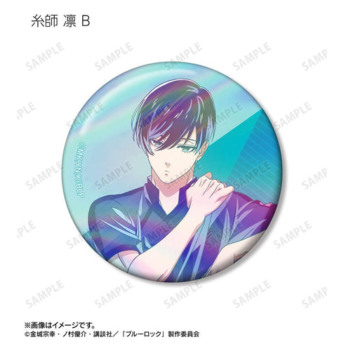 『ブルーロック』描き下ろし 試合前の準備中ver. トレーディング Ani-Art clear label オーロラ缶バッジ(単位/BOX)
