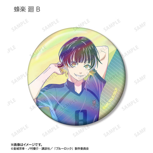 『ブルーロック』描き下ろし 試合前の準備中ver. トレーディング Ani-Art clear label オーロラ缶バッジ(単位/BOX)