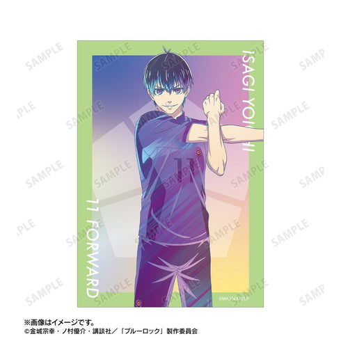 『ブルーロック』描き下ろし 潔 世一 試合前の準備中ver. Ani-Art clear label ブロマイド2枚セット
