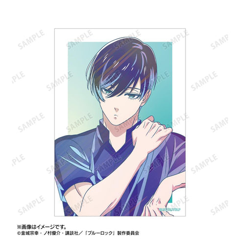 『ブルーロック』描き下ろし 糸師 凛 試合前の準備中ver. Ani-Art clear label ブロマイド2枚セット
