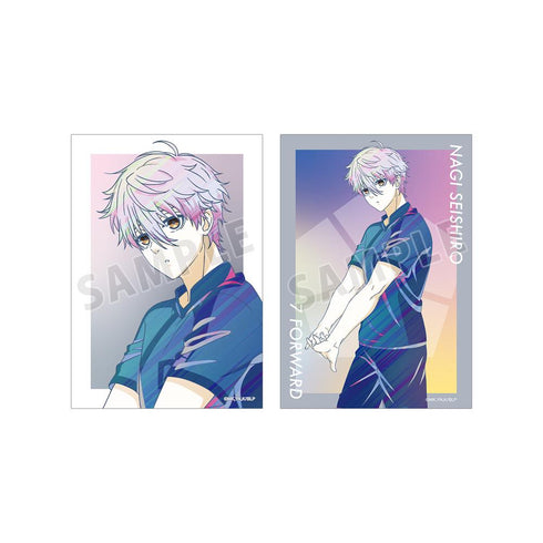『ブルーロック』描き下ろし 凪 誠士郎 試合前の準備中ver. Ani-Art clear label ブロマイド2枚セット