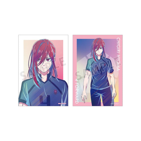 『ブルーロック』描き下ろし 千切 豹馬 試合前の準備中ver. Ani-Art clear label ブロマイド2枚セット