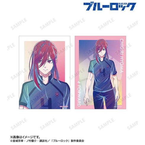 『ブルーロック』描き下ろし 千切 豹馬 試合前の準備中ver. Ani-Art clear label ブロマイド2枚セット