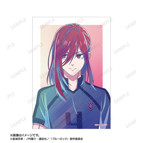 『ブルーロック』描き下ろし 千切 豹馬 試合前の準備中ver. Ani-Art clear label ブロマイド2枚セット【202601再販】
