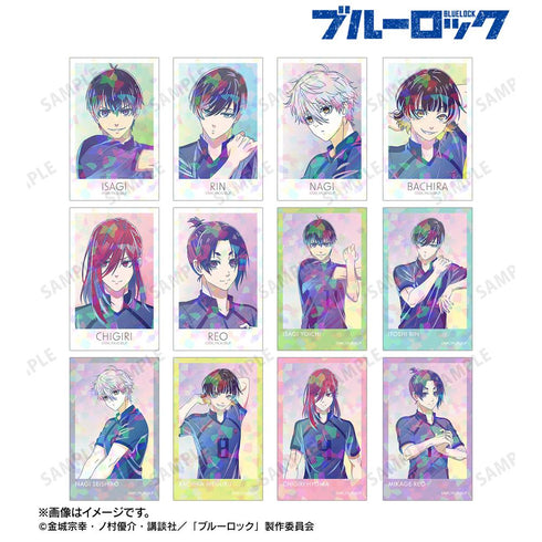 『ブルーロック』描き下ろし 試合前の準備中ver. トレーディング Ani-Art clear label ホログラムイラストカード(単位/BOX)