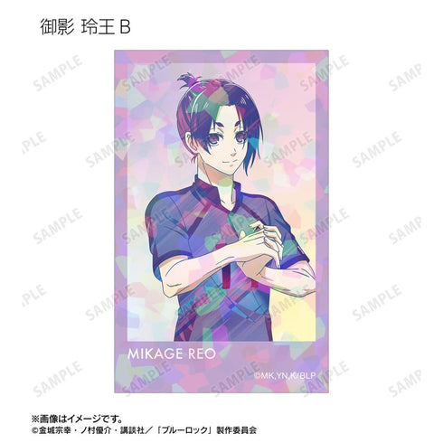 『ブルーロック』描き下ろし 試合前の準備中ver. トレーディング Ani-Art clear label ホログラムイラストカード(単位/BOX)