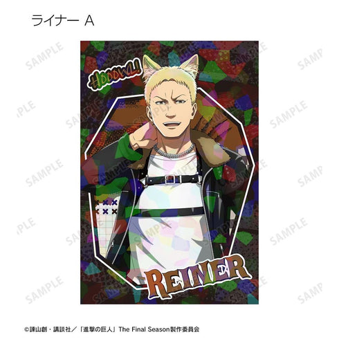 『進撃の巨人』描き下ろし ライナー 狼男ver. ホログラムポストカード2枚セット