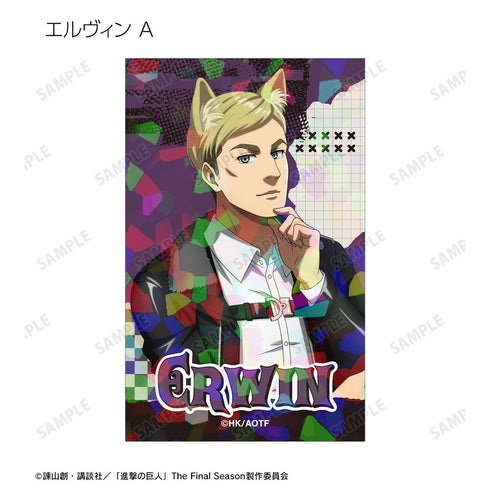 『進撃の巨人』描き下ろし 狼男ver. トレーディングホログラムイラストカード(単位/BOX)