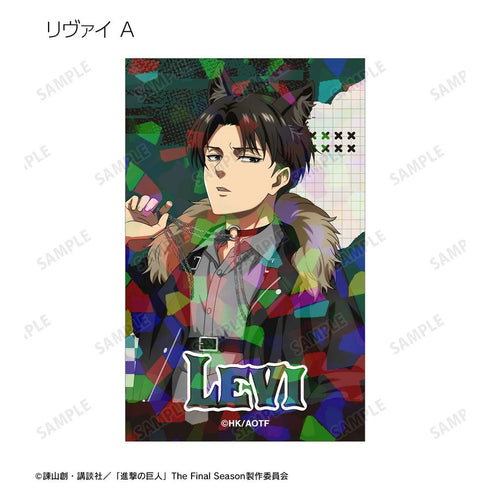 『進撃の巨人』描き下ろし 狼男ver. トレーディングホログラムイラストカード(単位/BOX)