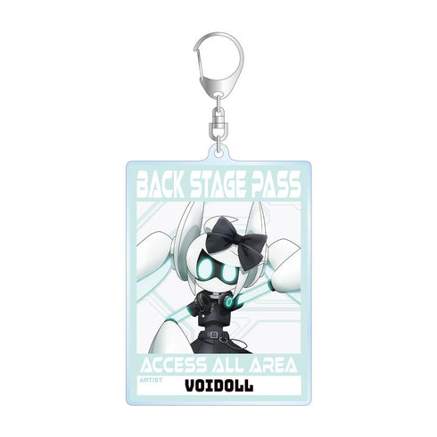 『#コンパス2.0 戦闘摂理解析システム』描き下ろし Voidoll ロックバンドver. バックステージパス風BIGアクリルキーホルダー