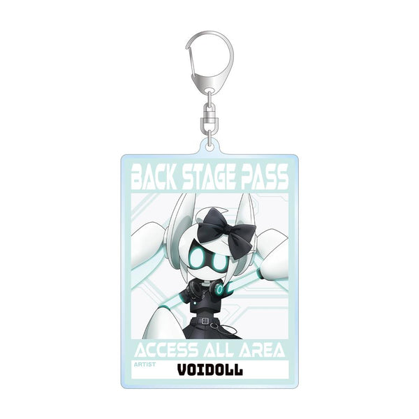 『#コンパス2.0 戦闘摂理解析システム』描き下ろし Voidoll ロックバンドver. バックステージパス風BIGアクリルキーホルダー