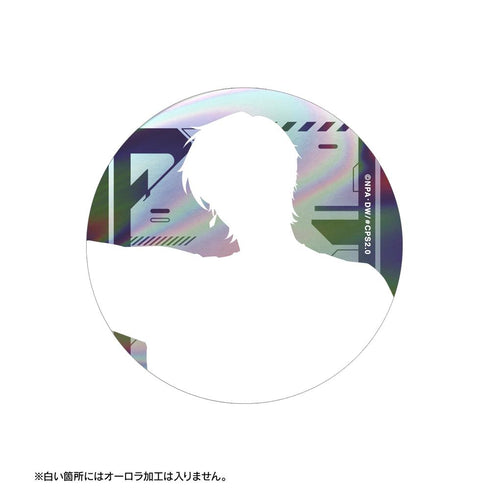 『#コンパス2.0 戦闘摂理解析システム』描き下ろし 13(サーティーン) ロックバンドver. 75mmオーロラ缶バッジ