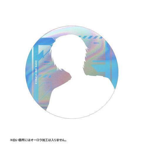 『#コンパス2.0 戦闘摂理解析システム』描き下ろし アダム ロックバンドver. 75mmオーロラ缶バッジ