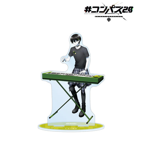 『#コンパス2.0 戦闘摂理解析システム』描き下ろし 零夜 ロックバンドver. 特大アクリルスタンド