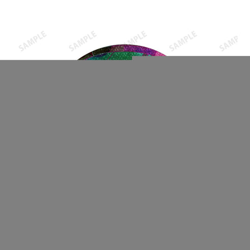 『出禁のモグラ』猫附杏子 Aure Glass 75mmグリッター缶バッジ