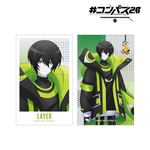 『#コンパス2.0 戦闘摂理解析システム』零夜&森田 イラストカード2枚セット