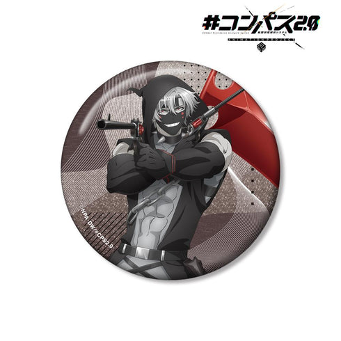 『#コンパス2.0 戦闘摂理解析システム』13(サーティーン) 75mmグリッター缶バッジ
