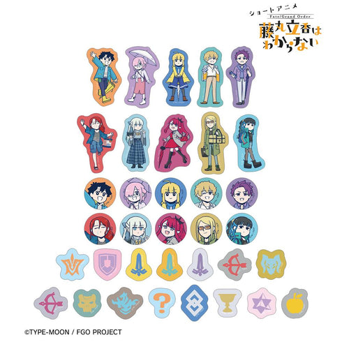 『Fate/Grand Order 藤丸立香はわからない』槌田先生 描き下ろし 梅雨の合間にver. フレークシール
