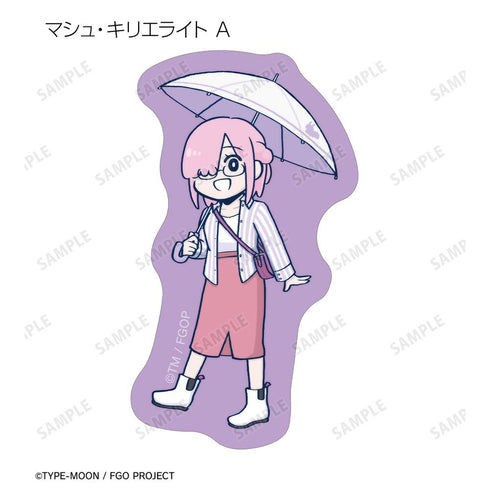 『Fate/Grand Order 藤丸立香はわからない』槌田先生 描き下ろし 梅雨の合間にver. フレークシール