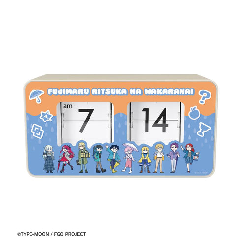 『Fate/Grand Order 藤丸立香はわからない』槌田先生 描き下ろし 梅雨の合間にver. パタパタクロック