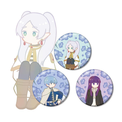 『葬送のフリーレン』フリーレン&ヒンメル&フェルン Botania 缶バッジ3個セット