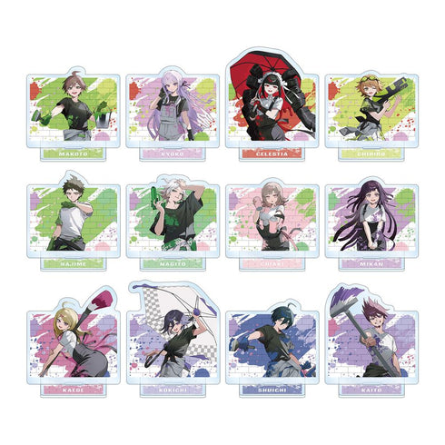 『ダンガンロンパシリーズ』さくしゃ2さんイラスト ペイントスタイルver. トレーディングアクリルスタンド(単位/BOX)