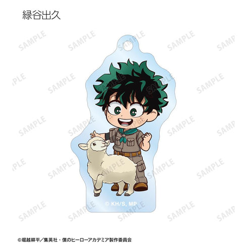 『僕のヒーローアカデミア』トレーディング ちびキャラ 動物とのふれあいver. アクリルキーホルダー(単位/BOX)