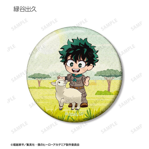 『僕のヒーローアカデミア』トレーディング ちびキャラ 動物とのふれあいver. グリッター缶バッジ(単位/BOX)
