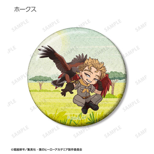 『僕のヒーローアカデミア』トレーディング ちびキャラ 動物とのふれあいver. グリッター缶バッジ(単位/BOX)