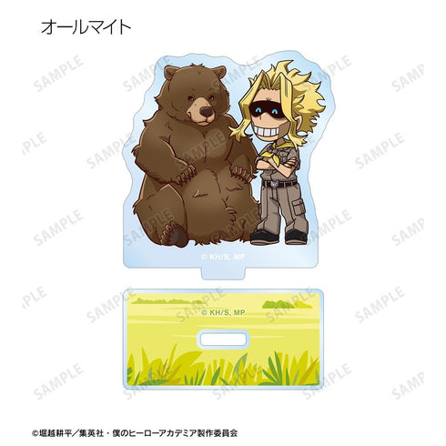 『僕のヒーローアカデミア』トレーディング ちびキャラ 動物とのふれあいver. アクリルスタンド(単位/BOX)
