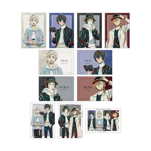 『文豪ストレイドッグス』描き下ろし 冬の休日ver. トレーディング Ani-Art ブロマイド(単位/BOX)