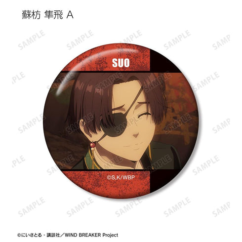 『WIND BREAKER』蘇枋 隼飛 場面写缶バッジ2個セット【202603再販】