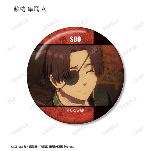 『WIND BREAKER』蘇枋 隼飛 場面写缶バッジ2個セット