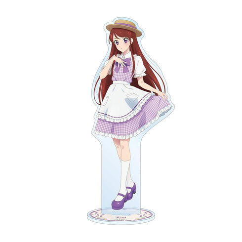 『アイカツ! 10th STORY ~未来へのSTARWAY~』描き下ろし 紫吹 蘭 カントリーワンピースver. BIGアクリルスタンド
