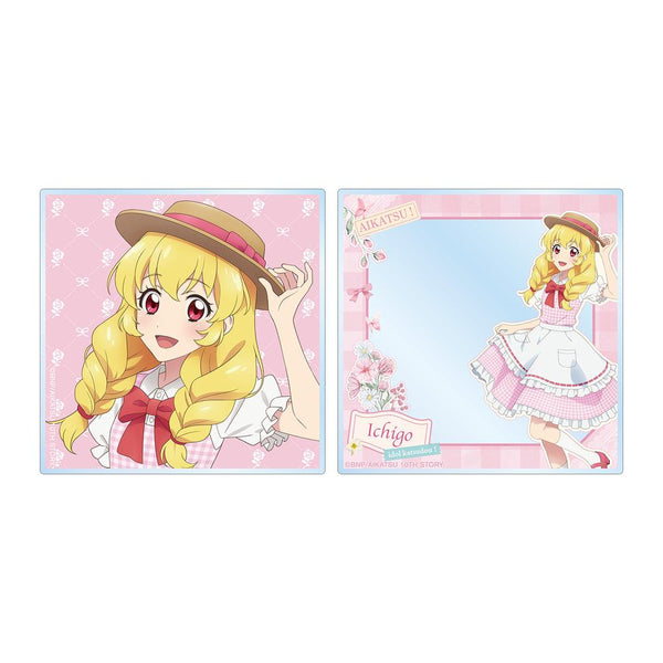 『アイカツ! 10th STORY ~未来へのSTARWAY~』描き下ろし 星宮いちご カントリーワンピースver. アクリルフォト2枚セット