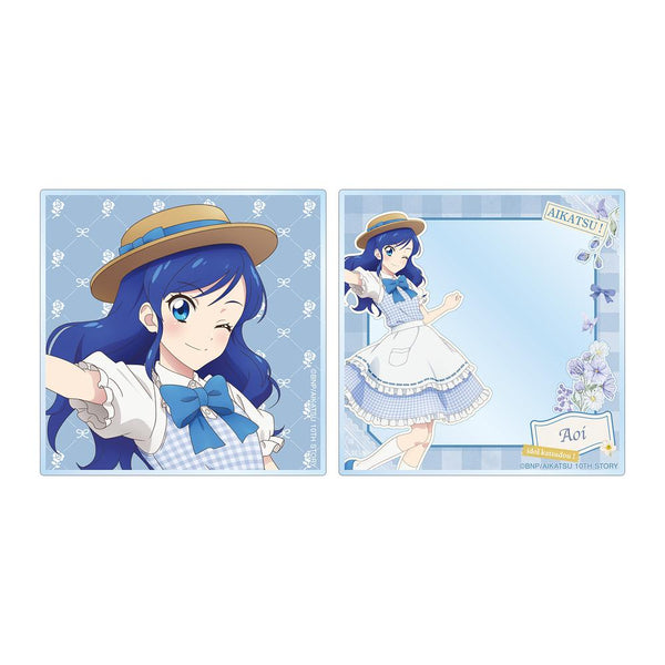 『アイカツ! 10th STORY ~未来へのSTARWAY~』描き下ろし 霧矢あおい カントリーワンピースver. アクリルフォト2枚セット