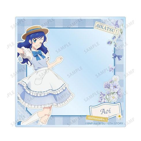 『アイカツ! 10th STORY ~未来へのSTARWAY~』描き下ろし 霧矢あおい カントリーワンピースver. アクリルフォト2枚セット【202606再販】