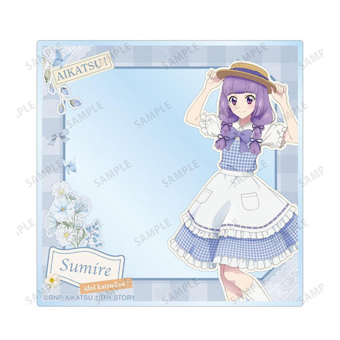 『アイカツ! 10th STORY ~未来へのSTARWAY~』描き下ろし 氷上スミレ カントリーワンピースver. アクリルフォト2枚セット
