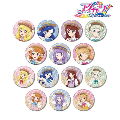 『アイカツ! 10th STORY ~未来へのSTARWAY~』描き下ろし カントリーワンピースver. トレーディング缶バッジ(単位/BOX)【202606再販】