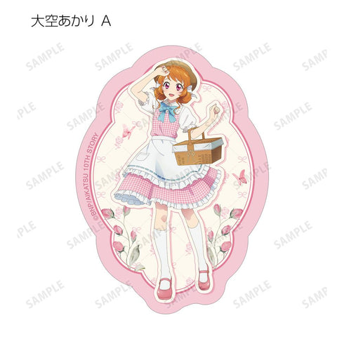 『アイカツ! 10th STORY ~未来へのSTARWAY~』描き下ろし カントリーワンピースver. トレーディングダイカットステッカー(単位/BOX)