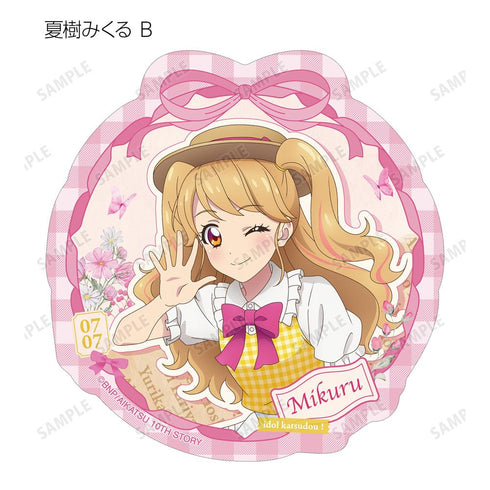 『アイカツ! 10th STORY ~未来へのSTARWAY~』描き下ろし カントリーワンピースver. トレーディングダイカットステッカー(単位/BOX)