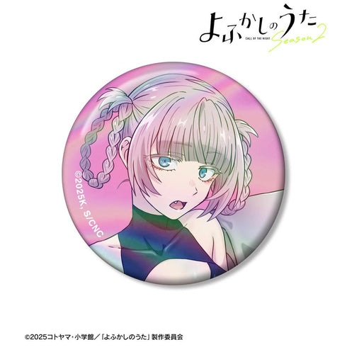 『よふかしのうた Season2』七草ナズナ 75mmオーロラ缶バッジ