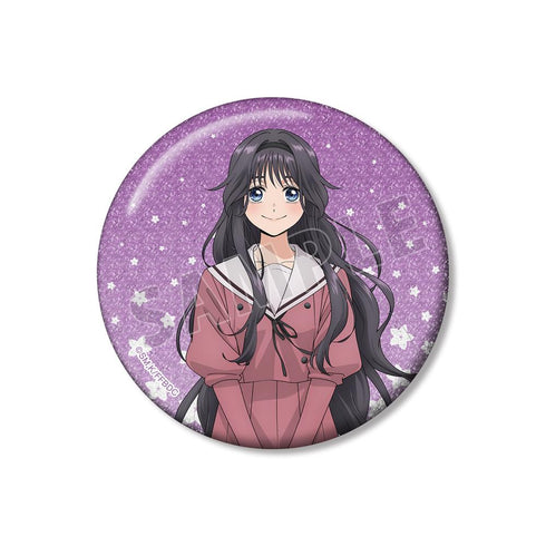 『薫る花は凛と咲く』和栗薫子 75mmグリッター缶バッジ