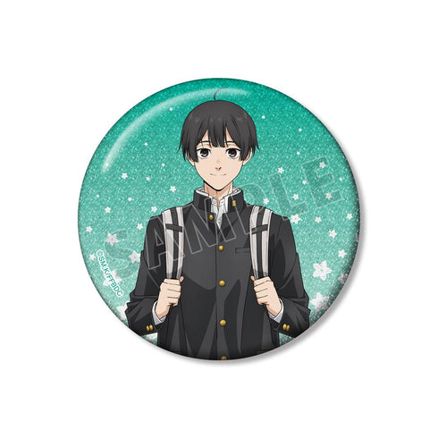 『薫る花は凛と咲く』依田絢斗 75mmグリッター缶バッジ