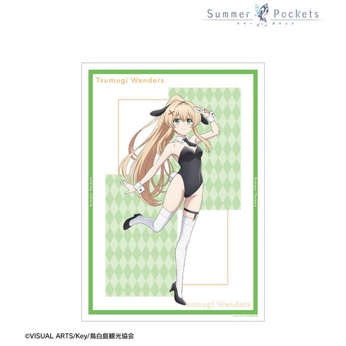 『Summer Pockets』描き下ろし 紬ヴェンダース バニーガールver. A3マット加工ポスター