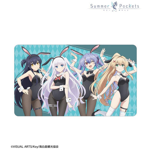 『Summer Pockets』描き下ろし 集合 バニーガールver. マルチデスクマット