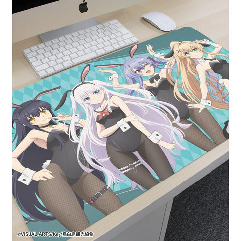 『Summer Pockets』描き下ろし 集合 バニーガールver. マルチデスクマット